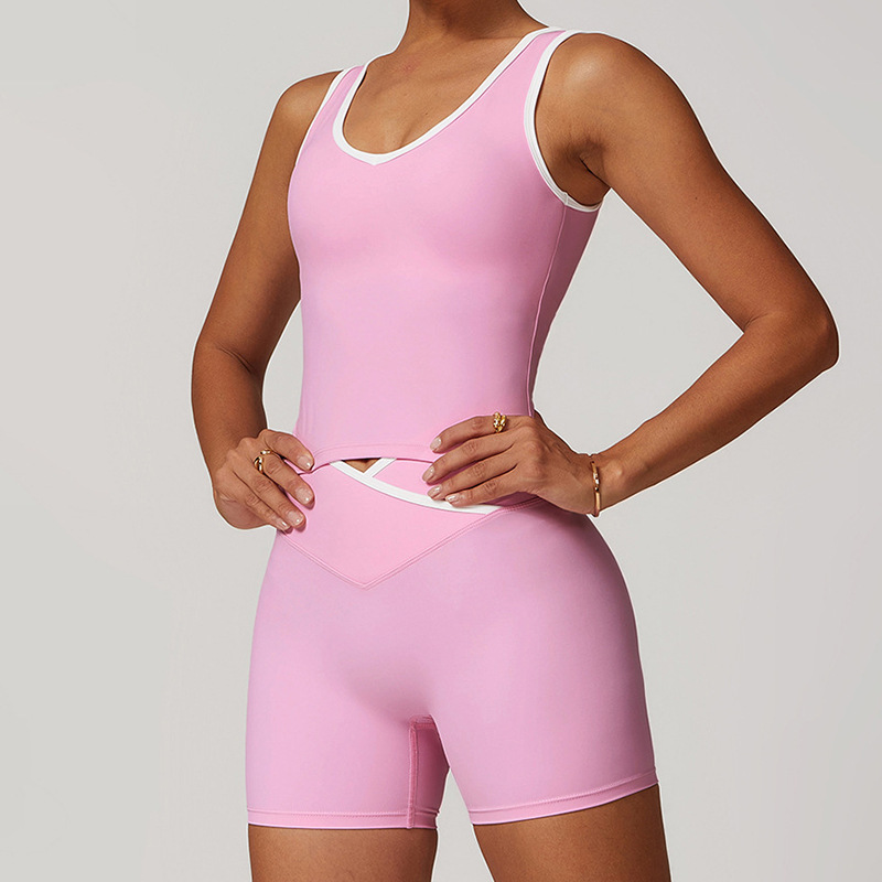 กระชับแขนกุดข้ามเข็มขัดสามส่วน - Yoga Fitness Pants บทวิจารณ์และราคา