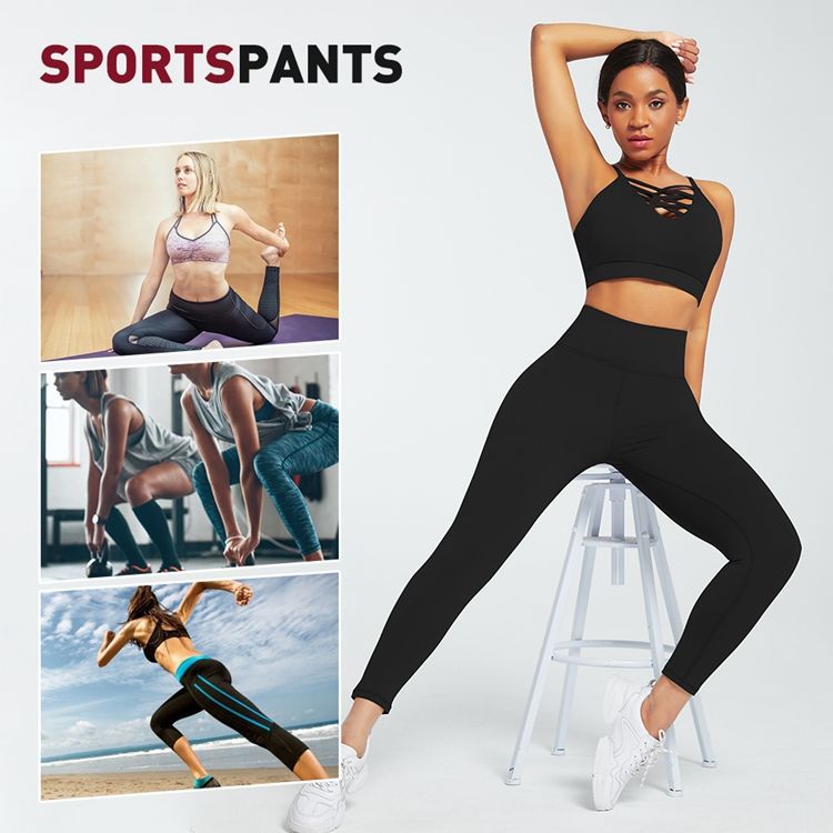 ชุดโยคะฟิตเนสสำหรับผู้หญิง 3 ช - Yoga Fitness Pants บทวิจารณ์และราคา