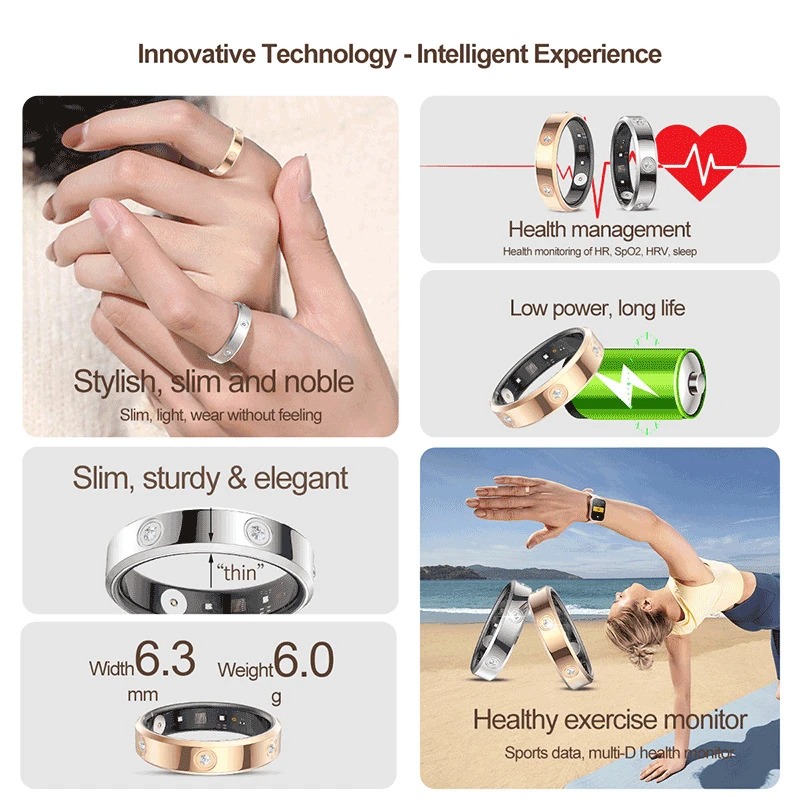 สําหรับ Xiaomi สมาร์ทแหวนผู้หญ - Wrist Wraps Fitness บทวิจารณ์และราคา