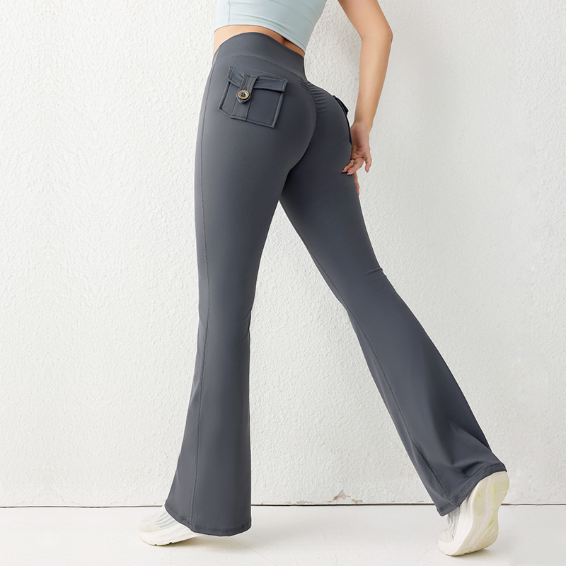 สีทึบ Butt Lifting Gym ฟิตเนสก - Yoga Fitness Pants บทวิจารณ์และราคา
