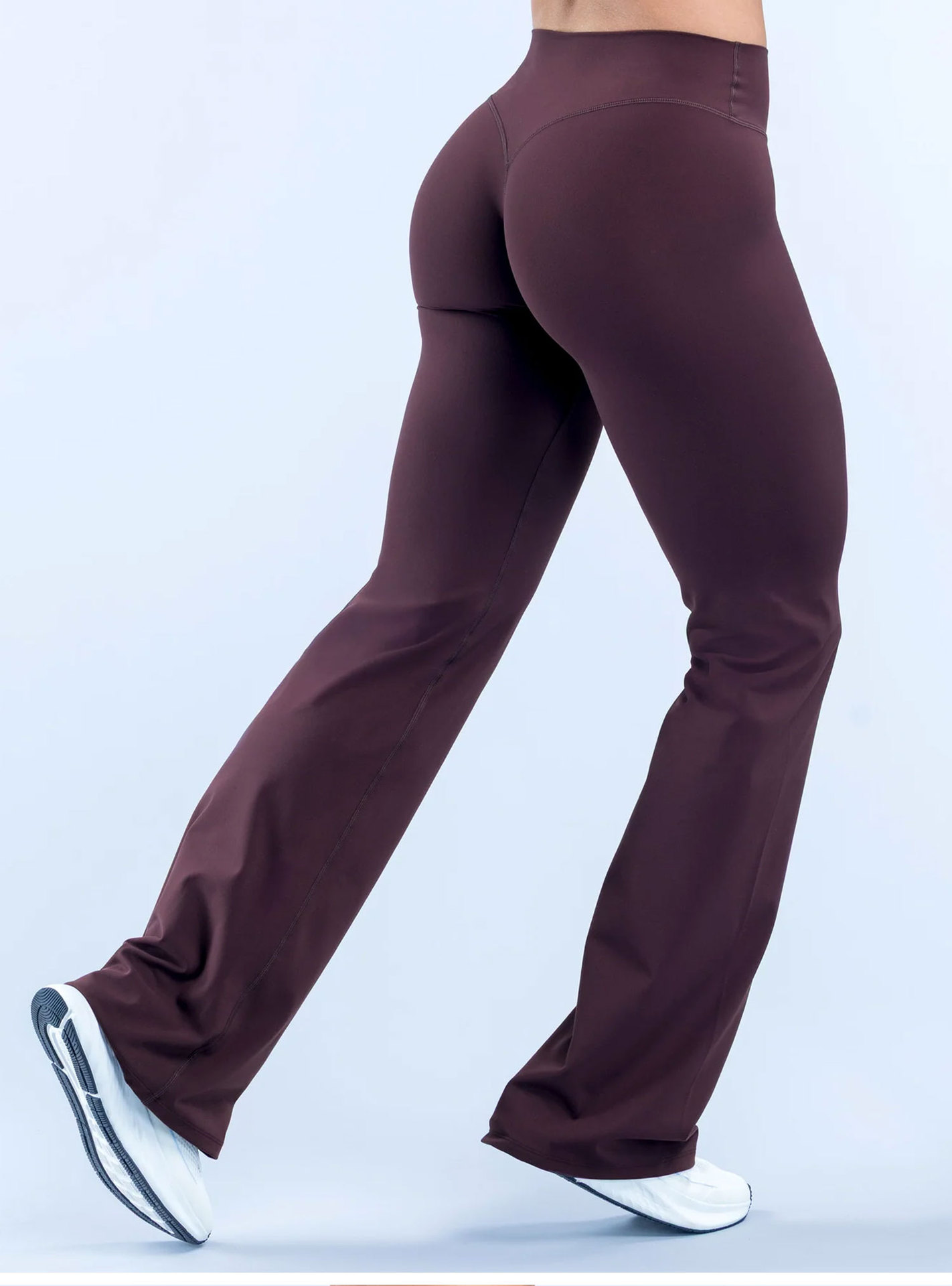 กางเกงโยคะเอวสูงยกสะโพกสำหรับผ - Yoga Fitness Pants บทวิจารณ์และราคา