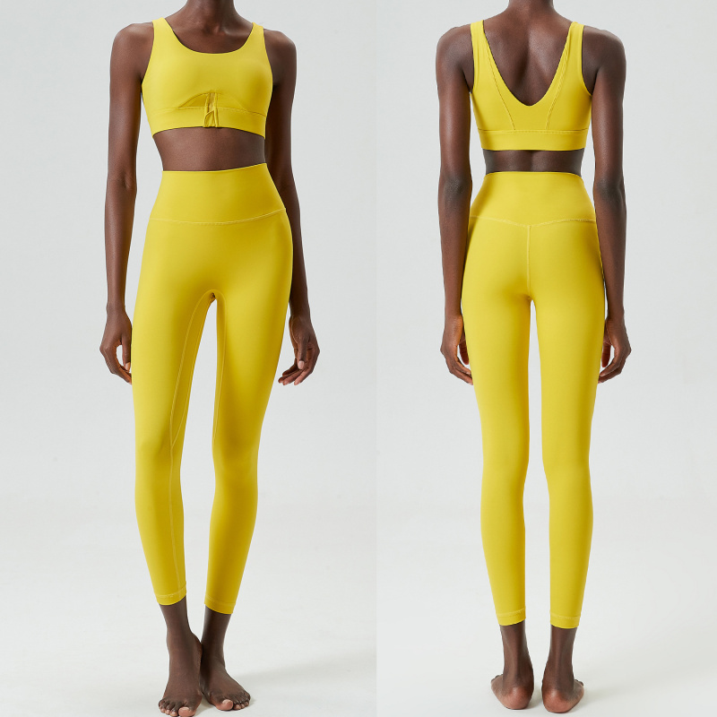 ชุดออกกำลังกายโยคะแบบสองชิ้นสำ - Yoga Fitness Pants บทวิจารณ์และราคา