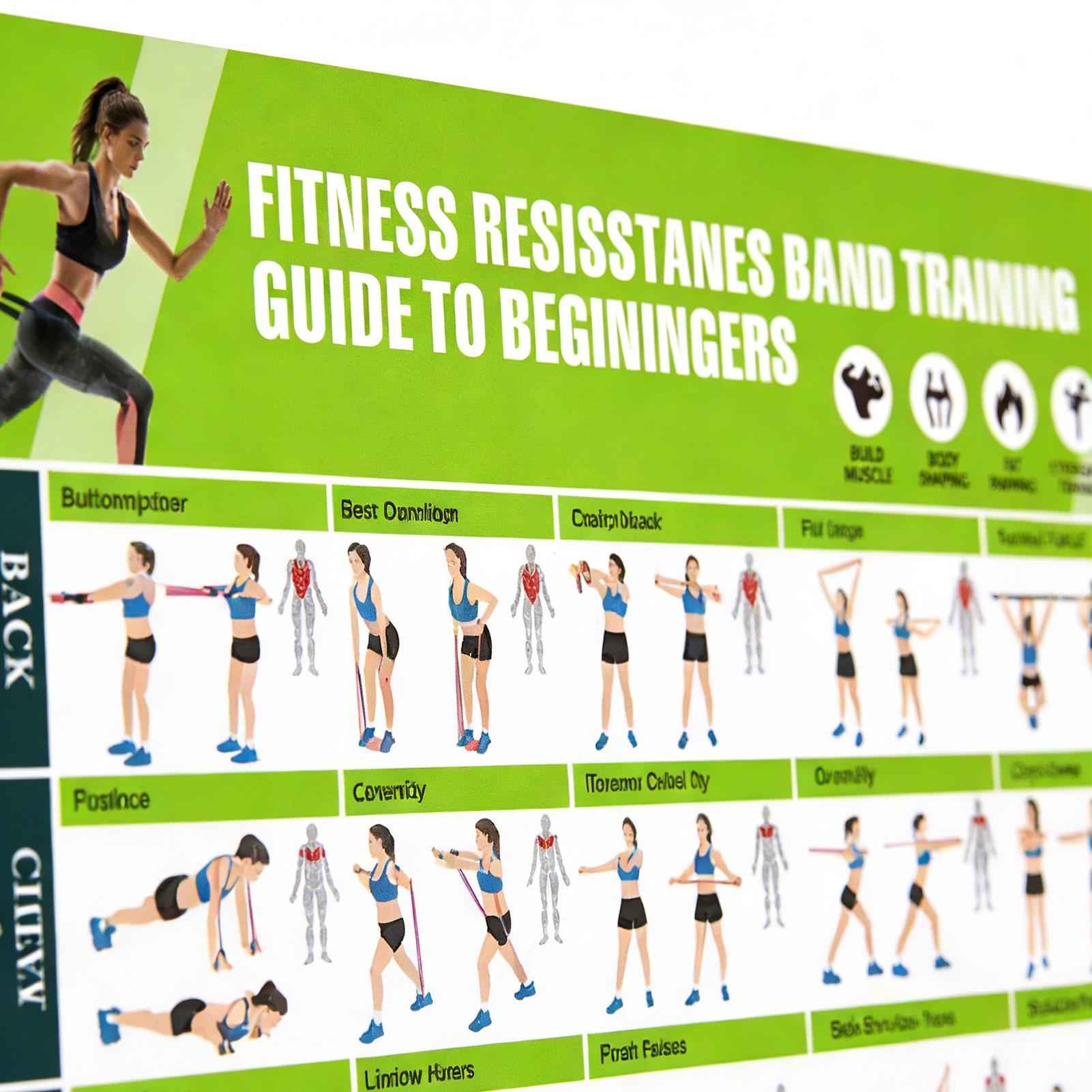 แผนภูมิการออกกำลังกาย แผนภูมิท - Yoga Fitness Health บทวิจารณ์และราคา