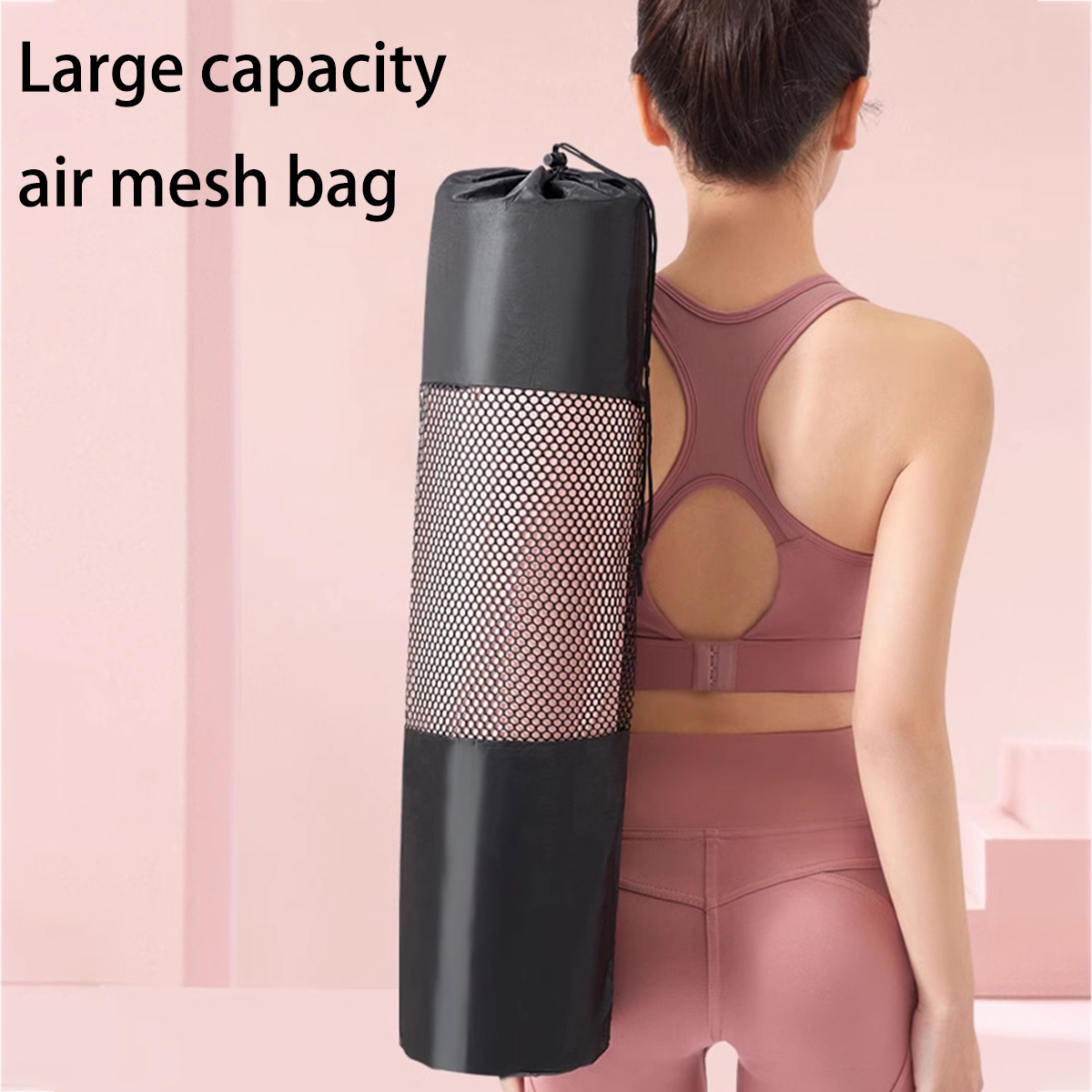 กระเป๋าตาข่ายใส่เสื่อโยคะแบบระ - Fitness Yoga บทวิจารณ์และราคา