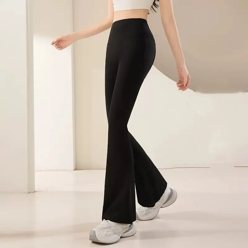 กางเกงโยคะฟิตเนสผ้ายืดหยุ่นทรง - Yoga Fitness Pants บทวิจารณ์และราคา