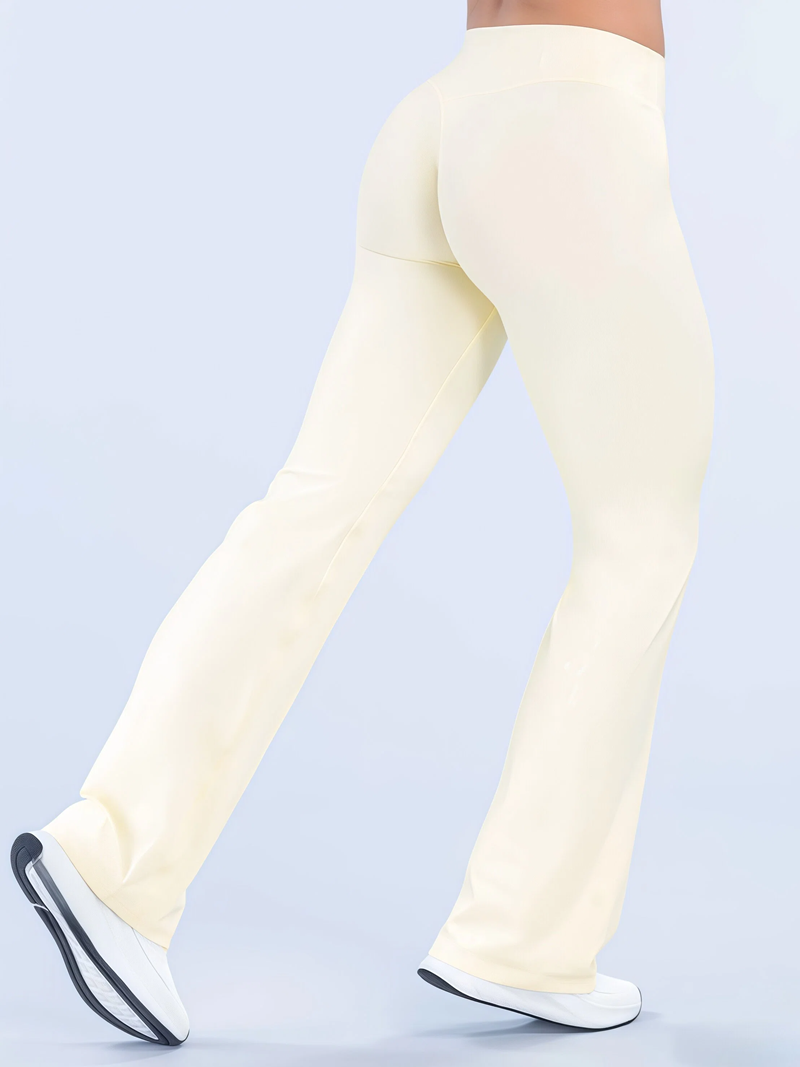 กางเกงฟิตเนสทรงบาน HISTELLO สำ - Yoga Fitness Pants บทวิจารณ์และราคา