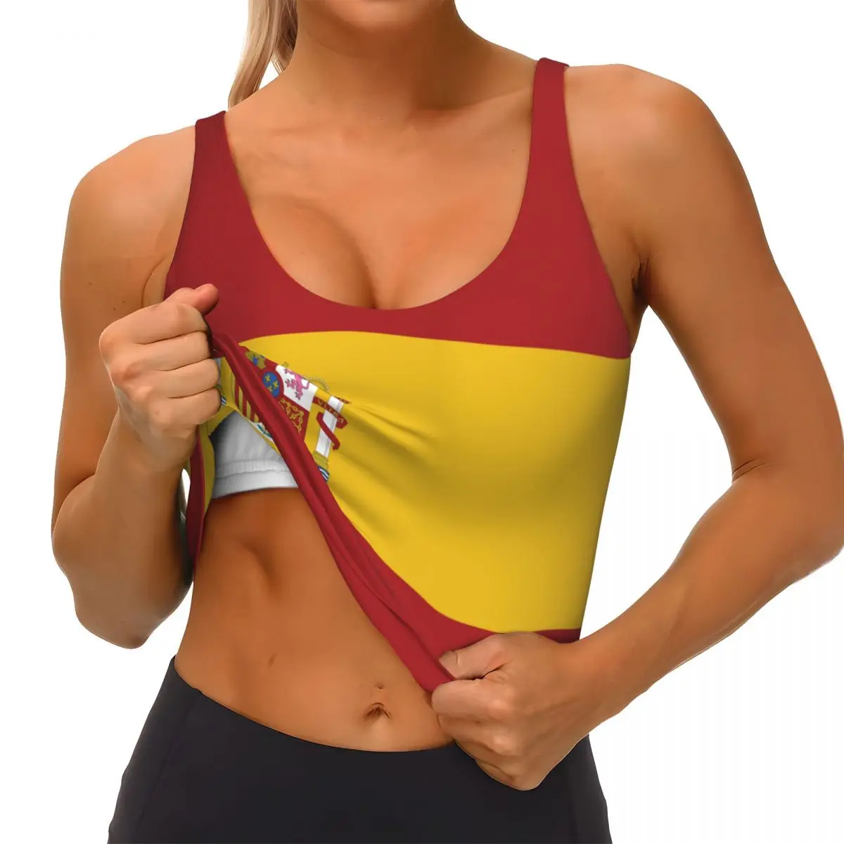 สเปนธง Basic Tops ผู้หญิง Samb - Fitness Yoga บทวิจารณ์และราคา